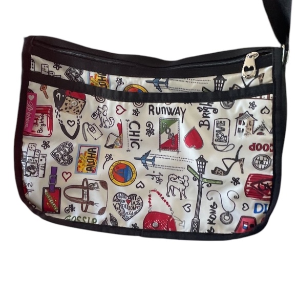 Brighton Multicolor Crossbody Adventure Awaits Women's Bag - Picture 9 of 10